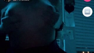 Slut shows me her boobs on monkey.app