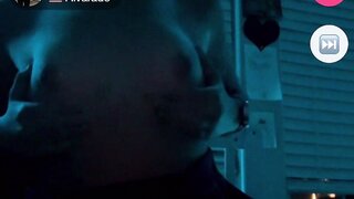 Slut shows me her boobs on monkey.app