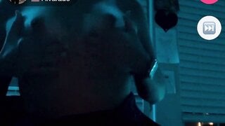 Slut shows me her boobs on monkey.app