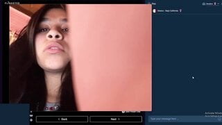 Drunk & High Mexican girl fucks herself