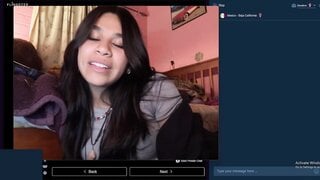 Drunk & High Mexican girl fucks herself