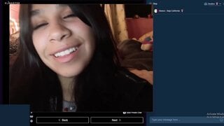 Drunk & High Mexican girl fucks herself