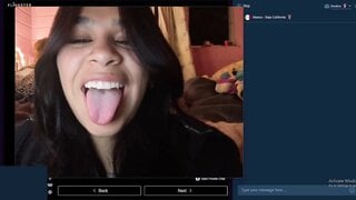 Drunk & High Mexican girl fucks herself