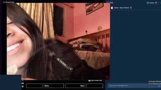 Drunk & High Mexican girl fucks herself