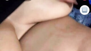 BBW shows off and masturbates on monkey app