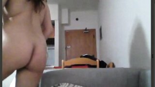 Arab woman with pretty tits masturbates on DirtyRoulette