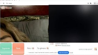 Horny mexican showing nice titties