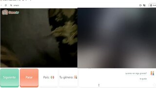 Horny mexican showing nice titties