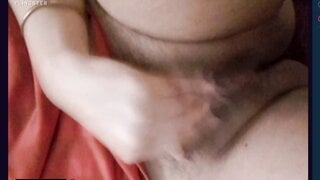 Peruvian milf show hairy pussy
