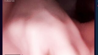Russian teen show pussy and cum