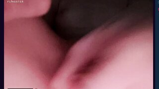 Russian teen show pussy and cum