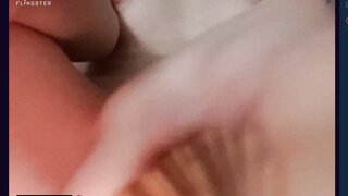 Russian teen show pussy and cum