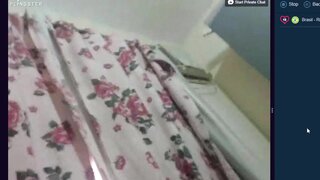 Brazilian milf show pussy and tits in flingster
