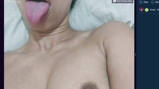 Brazilian milf show pussy and tits in flingster