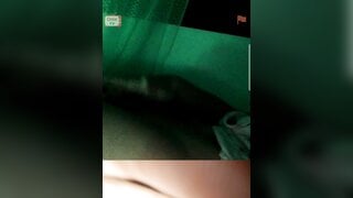 Horny Filipina in disco lights