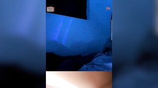 Horny Filipina in disco lights