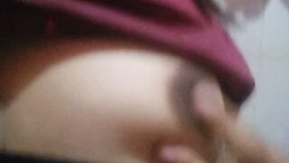 Perfect Indonesian flashes tits on ome.tv