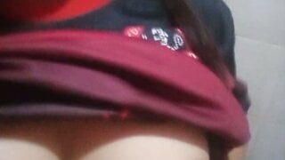 Perfect Indonesian flashes tits on ome.tv