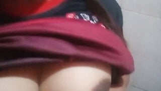 Perfect Indonesian flashes tits on ome.tv