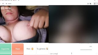 Stacked spain milf reveals huge tits