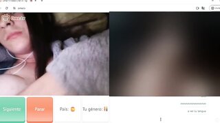 Stacked spain milf reveals huge tits