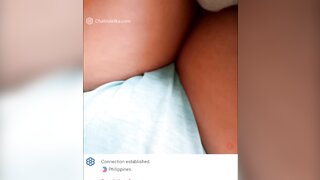 Filipina girl shows me her pussy