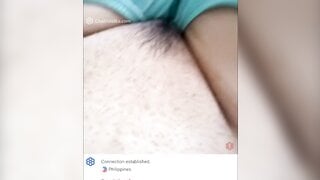 Filipina girl shows me her pussy