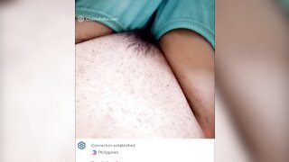 Filipina girl shows me her pussy