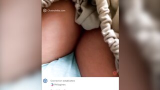Filipina girl shows me her pussy