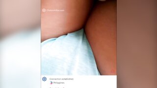 Filipina girl shows me her pussy