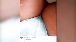 Filipina girl shows me her pussy