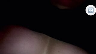 White girl plays with boobs on monkey.app