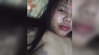 Young Indonesian girl's bigg tits Asian