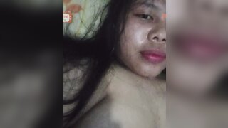 Young Indonesian girl's bigg tits Asian