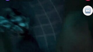 Perfect monkey app girl flashes and masturbates