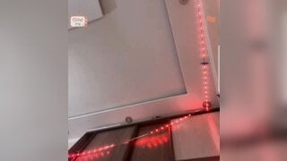 Russian flashes boobs on ometv