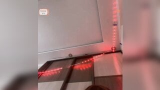 Russian flashes boobs on ometv