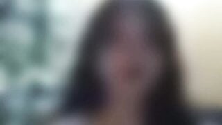 Philippine teen shows tits on OmeTV