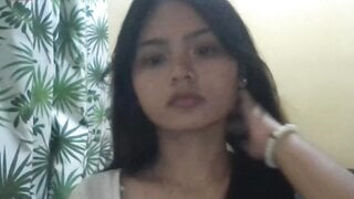 Philippine teen shows tits on OmeTV