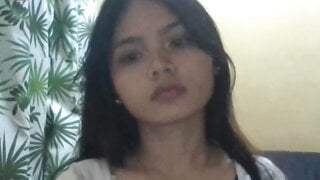Philippine teen shows tits on OmeTV