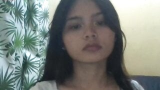 Philippine teen shows tits on OmeTV