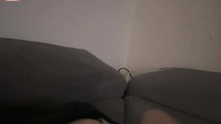 German teen shows tits on ometv