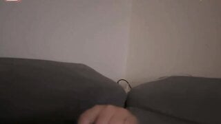 German teen shows tits on ometv