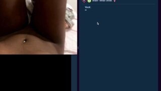 22 year old Brazilian girl touching herself