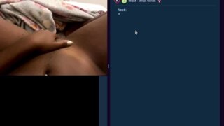 22 year old Brazilian girl touching herself