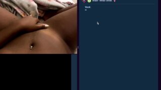 22 year old Brazilian girl touching herself