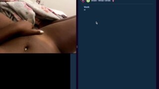 22 year old Brazilian girl touching herself