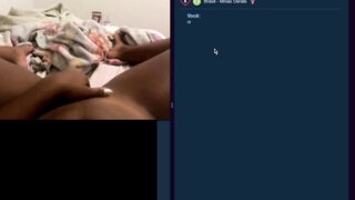 22 year old Brazilian girl touching herself