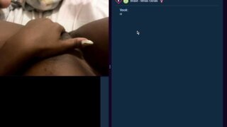 22 year old Brazilian girl touching herself