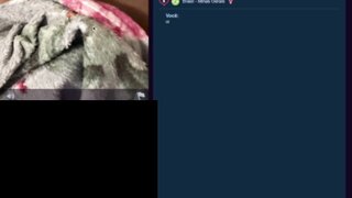 22 year old Brazilian girl touching herself